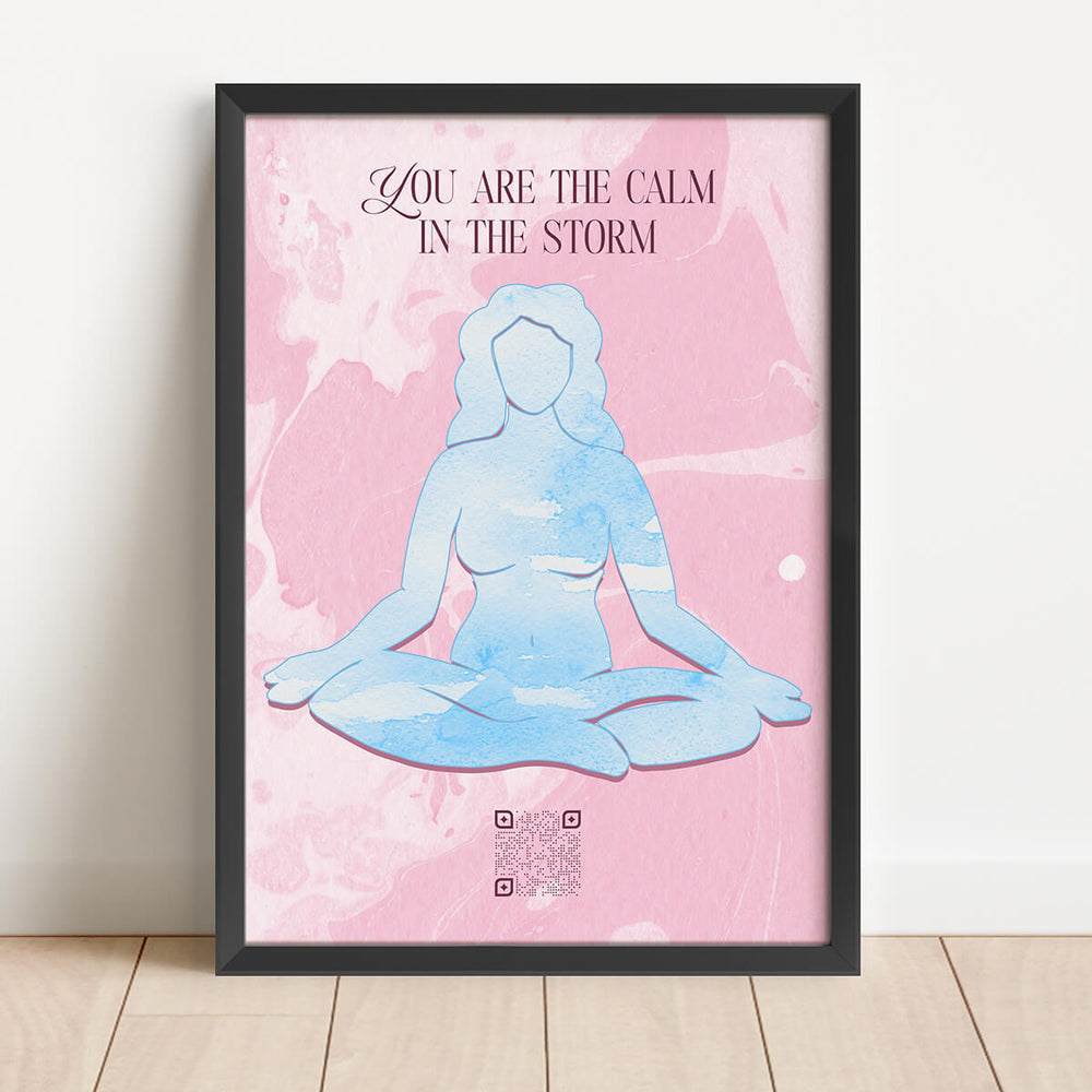 Медитация – вы спокойны во время шторма